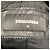 Dsquared2 Motojacke aus schwarzem Lammleder mit Stoffbesatz - Ansicht 4