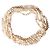 Vintage Collana Perle Coltivate Rosa Filo Extra Lungo