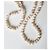 Vintage Collana Perle Coltivate Rosa Filo Extra Lungo - vista 3