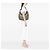 Borsa Hobo Louis Vuitton Monogram Mini Lin Idylle Romance Grigia - vista 8