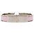 Hermès Clic H Armband PM schmal aus Emaille in Rosa - Ansicht 3