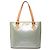 Borsa Tote Louis Vuitton Monogram Vernis Houston Argento