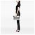 Clutch Chanel Large Quilted Metallic Aged Calfskin Cosmo Charm O Case Argento - vista 5