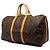 Borsa da viaggio Louis Vuitton Monogram Keepall Bandouliere 50 Marrone - vista 2