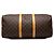 Borsa da viaggio Louis Vuitton Monogram Keepall Bandouliere 50 Marrone - vista 3