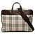 Borsa business Burberry House Check Canvas Beige