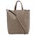 Céline Celine Vertical Cabas Small Borsa a mano 2Way in pelle Beige