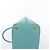 Borsa a mano Prada Promenade in pelle Saffiano Lux blu - vista 8
