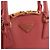 Prada Promenade Saffiano Lux Leather 2Way Handbag in Pink BL0837 - vista 6