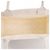 Borsa a tracolla Christian Dior Book Tote Medium Cannage Canvas in White - vista 14