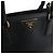 Borsa 2Way Prada Galleria in pelle Saffiano Nero - vista 10