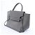 Céline Celine Belt Bag Mini Leather 2 Way Handbag in Gray - vista 2