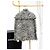 Chanel Tweed Jacke Graumeliert Größe 40 - Ansicht 2