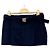 Gonna Miu Miu in velluto a coste blu navy