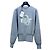 Dior Strickjacke Grau mit Silberglitzer