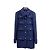 Chanel Jacke aus Navy Tweed Station Collection Größe 36