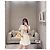 Top Dior Lucky Star in cotone bianco a maniche corte - vista 7