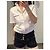 Shorts de denim azul Céline - vista 6