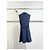 Dior Kleid aus Navy Tweed mit Gürtel Größe 38 - Ansicht 4
