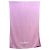 Sciarpa Chanel in cotone rosa con logo ricamato