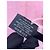 Sciarpa Chanel in cotone rosa con logo ricamato - vista 7