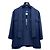 Giacca Chanel in tweed blu navy taglia 38
