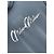 Miu Miu Schwarzes Viskose Oberteil mit Pailletten Logo - Ansicht 4