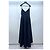 Dior Abendkleid aus schwarzer Wolle mit Trägern - Ansicht 2