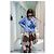 Top Miu Miu Azul de Algodón con Manga Larga y Letras Bordadas - vista 9
