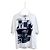Top Louis Vuitton Blanco de Algodón con Estampado Retrato de Bolso