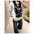 Top Louis Vuitton Blanco de Algodón con Estampado Retrato de Bolso - vista 9