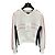 Chanel Coco Neige Bestickter Color-Block Kaschmir Pullover