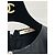 Vestido Céline de lino negro con mangas abullonadas - vista 2