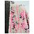 Chanel Cardigan aus Wolle in Rosa mit 3D Blumen - Ansicht 4