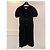 Vestido Chanel de seda negro con mangas abullonadas - vista 2