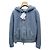 Miu Miu Kapuzenjacke aus Wolle Grau