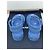 Sandali Chanel Blu Denim in Tessuto Taglia 35 - vista 3