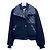 Hermès Black Polyamide Jacket with Lambswool Trim Size 38