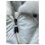 Abrigo Max Mara Blanco con Cuello de Piel de Visón - vista 7