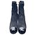 Botines Chanel de ante negro