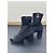 Botines Chanel de ante negro - vista 2