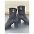 Botines Chanel de ante negro - vista 3