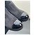 Botines Chanel de ante negro - vista 7