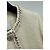 Chanel Tweed Jacke Ecru mit Paillettenbesatz Größe 38 - Ansicht 8