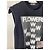 Raf Simons Schwarzes Baumwoll T-Shirt mit Buchstabenprint - Ansicht 4