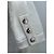 Chanel Cashmere Cardigan Weiß mit gesticktem Logo - Ansicht 5