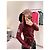 Chanel Strickjacke Kaschmir Burgund Gitarrenmotiv - Ansicht 7