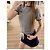 Top Miu Miu Cinza de Viscose com Mangas Curtas - vista 7