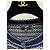 Chanel Gestreifter Baumwoll Cardigan - Ansicht 2