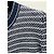 Chanel Gestreifter Baumwoll Cardigan - Ansicht 3
